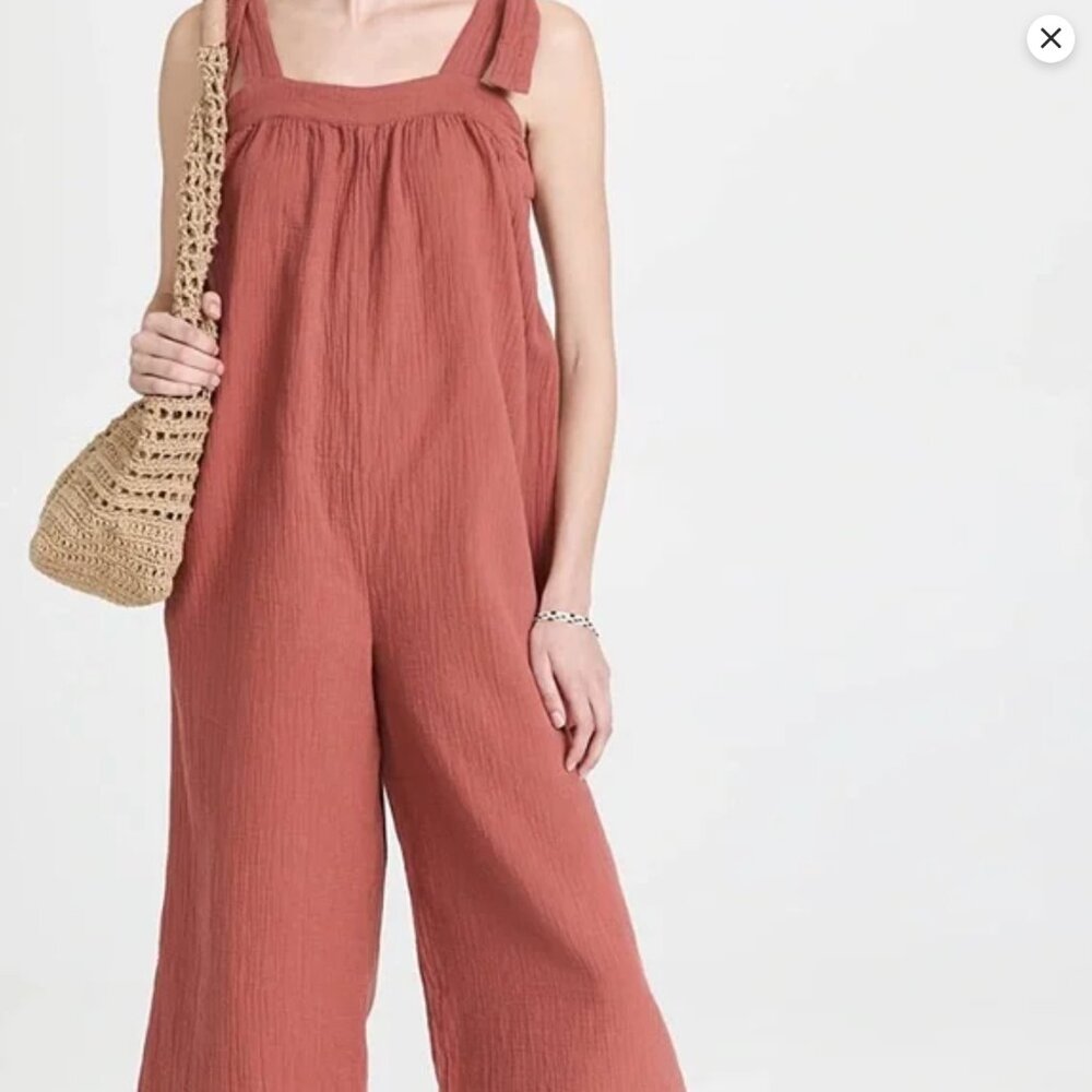 Madewell Rust Jumpsuit - Picture 7 of 7